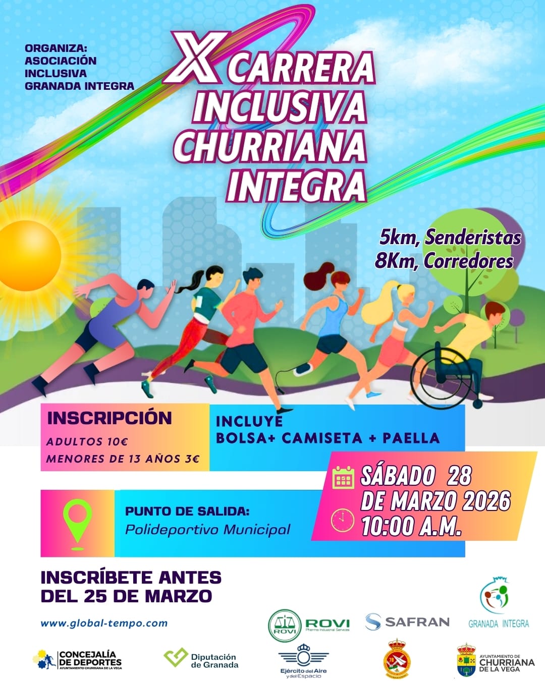 10� CARRERA INCLUSIVA CHURRIANA INTEGRA